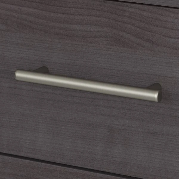 Bush Furniture Somerset 72W L Shaped Desk With Hutch In Storm Gray 4 Bush Furniture Somerset 72W L Shaped Desk With Hutch In Storm Gray - Image 4