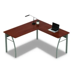 Linea Italia Trento Line L-Shaped Desk, 59.13" X 59.13" X 29.5", Cherry 20 Linea Italia Trento Line L-Shaped Desk, 59.13" X 59.13" X 29.5", Cherry -office furniture sale ff5aeeda05e5c18fcd89700e528d74c170
